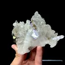 Natural Crystal Clusters and Fluorite Coexist comes from Yaogangxian,Hunan 140*105*35MM - image 3