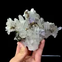 Natural Crystal Clusters and Fluorite Coexist comes from Yaogangxian,Hunan 140*105*35MM - image 5