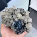 Natural Crystal Clusters and Mirror Iron Ore coexist come from Inner Mongolia,China 130*70*95MM - image 2