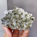 Natural Crystal Clusters coexist with Pyrite comes from Fujian,China 75*25*55MM - image 4