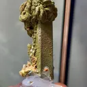 Natural Crystals and Pyrite Coexist comes from Daye,Hubei 20*20*45MM - image 2