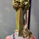 Natural Crystals and Pyrite Coexist comes from Daye,Hubei 20*20*45MM - image 4
