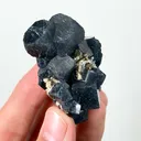 Natural Cubic Fluorite and Bismuthinite, Mineral Specimen: Yindu,Inner Mongolia (45*50*30MM) - image 4
