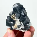 Natural Cubic Fluorite and Bismuthinite, Mineral Specimen: Yindu,Inner Mongolia (45*50*30MM) - image 1