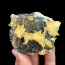 Natural Cubic Fluorite and Calcite, Mineral Specimen:Guizhou,China (65*60*30MM) - image 5