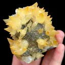 Natural Cubic Fluorite and Calcite, Mineral Specimen:Guizhou,China (70*80*50MM) - image 3