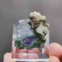 Natural Cubic Fluorite and Quartz coexist comes from Yaogangxian,Hunan 25*25*25MM - image 1