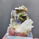 Natural Cubic Fluorite and Quartz coexist comes from Yaogangxisn,Hunan 20*30*20MM - image 1