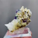 Natural Cubic Fluorite and Quartz coexist comes from Yaogangxisn,Hunan 20*30*20MM - image 4