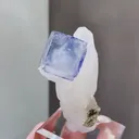 Natural Cubic Fluorite coexists with Jamstenite and Quartz comes from Yaogangxian,Hunan 45*20*55MM - image 2