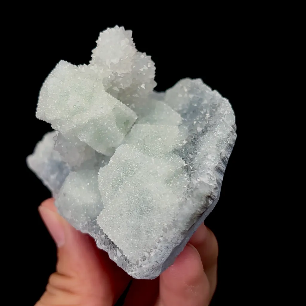 Natural Cubic Sugar Fluorite and Quartz Mineral Specimen,High Quality Specimen,FUJIAN,CHINA(87*51*58mm) - image 2