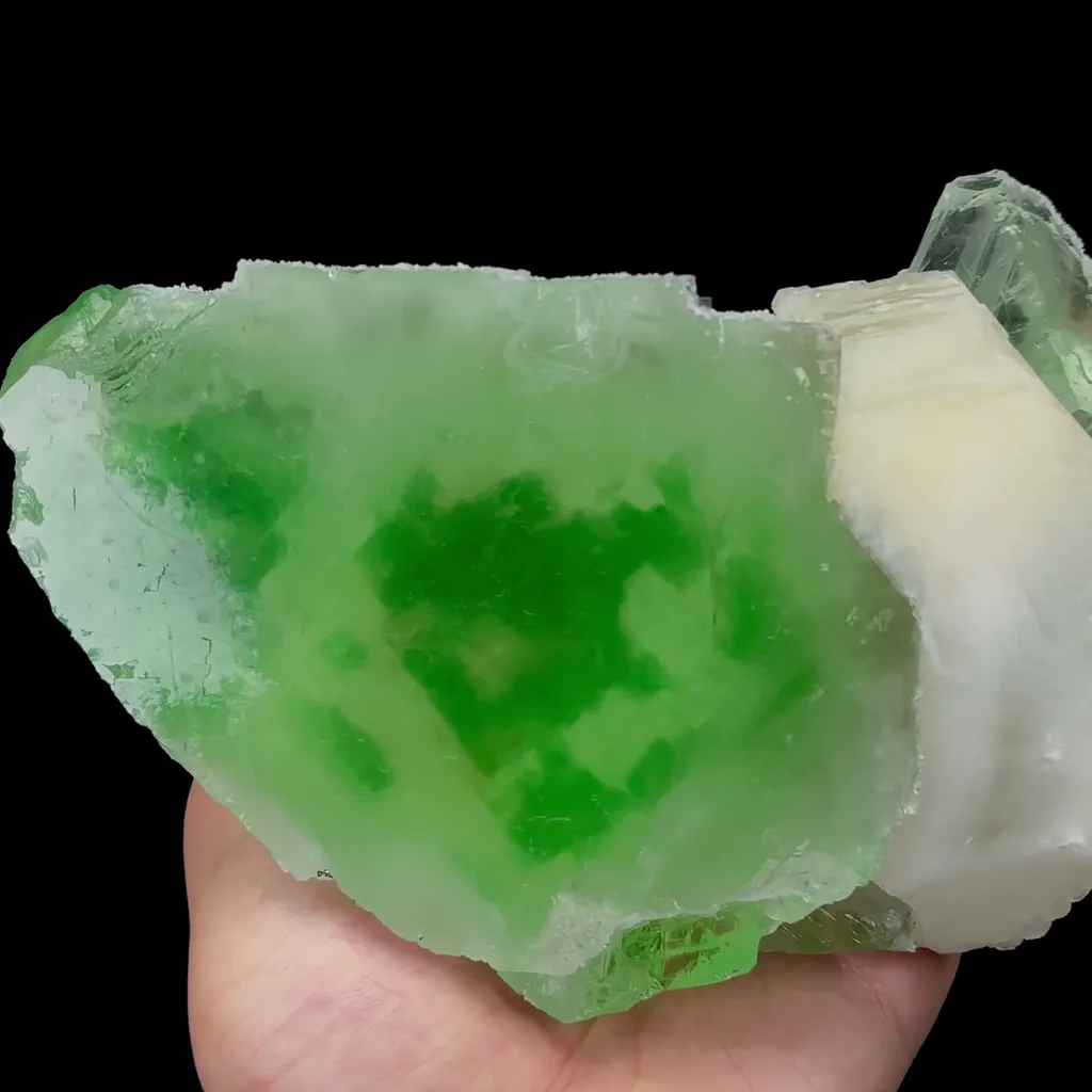 Natural Dark Green Large Phantom Fluorite Mineral Specimen,High Quality Specimen,ZHEJIANG,CHINA(175*109*80mm) - image 2