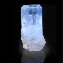 Natural Diamond Cut Terminated Aquamarine Crystal With Feldspar, Aquamarine Specimen, Raw Aquamarine, Minerals Specimen From Shigar - - image 7