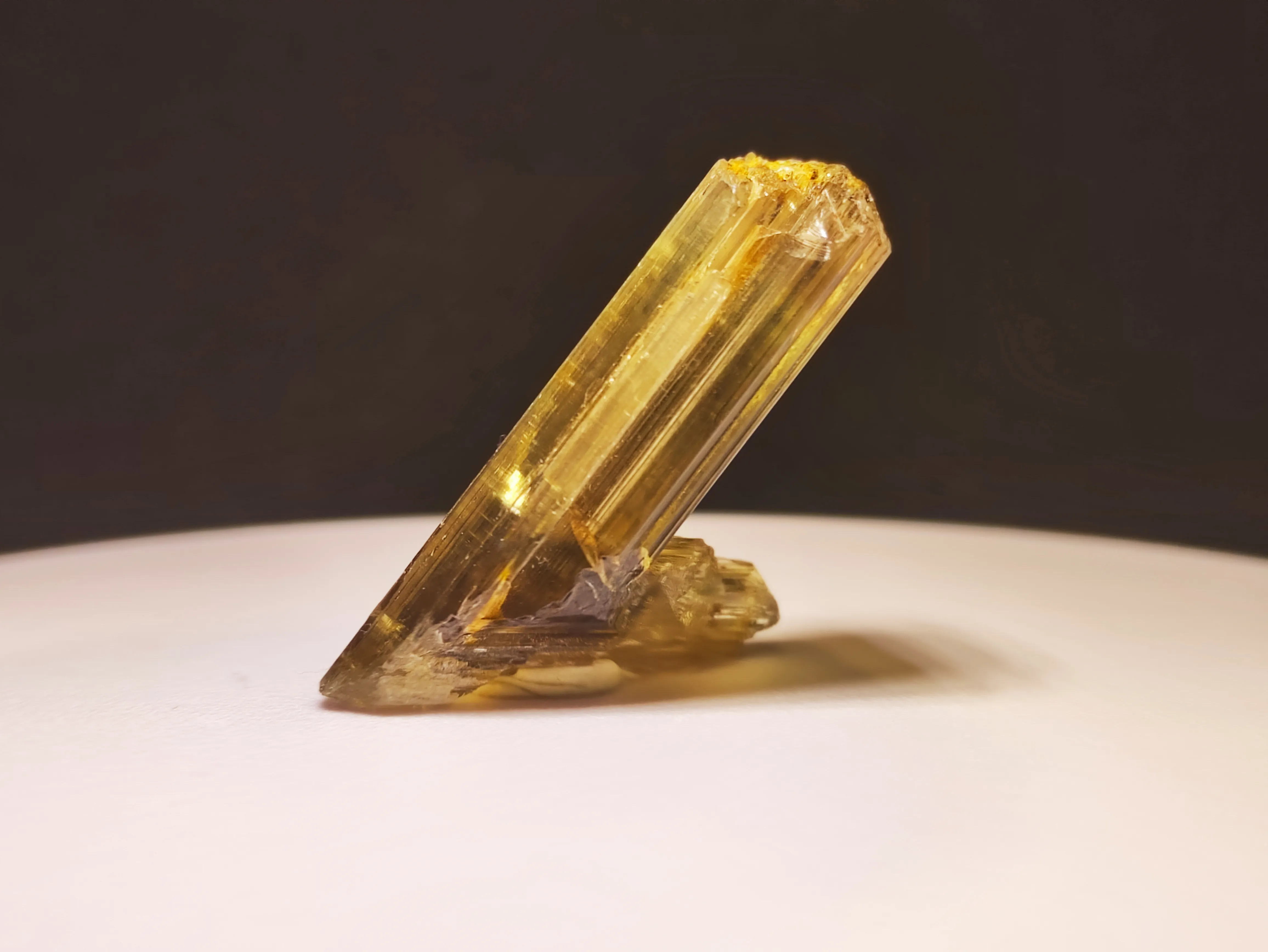 Natural Diaspore Crystal | Green Turkish Csarite - image 3