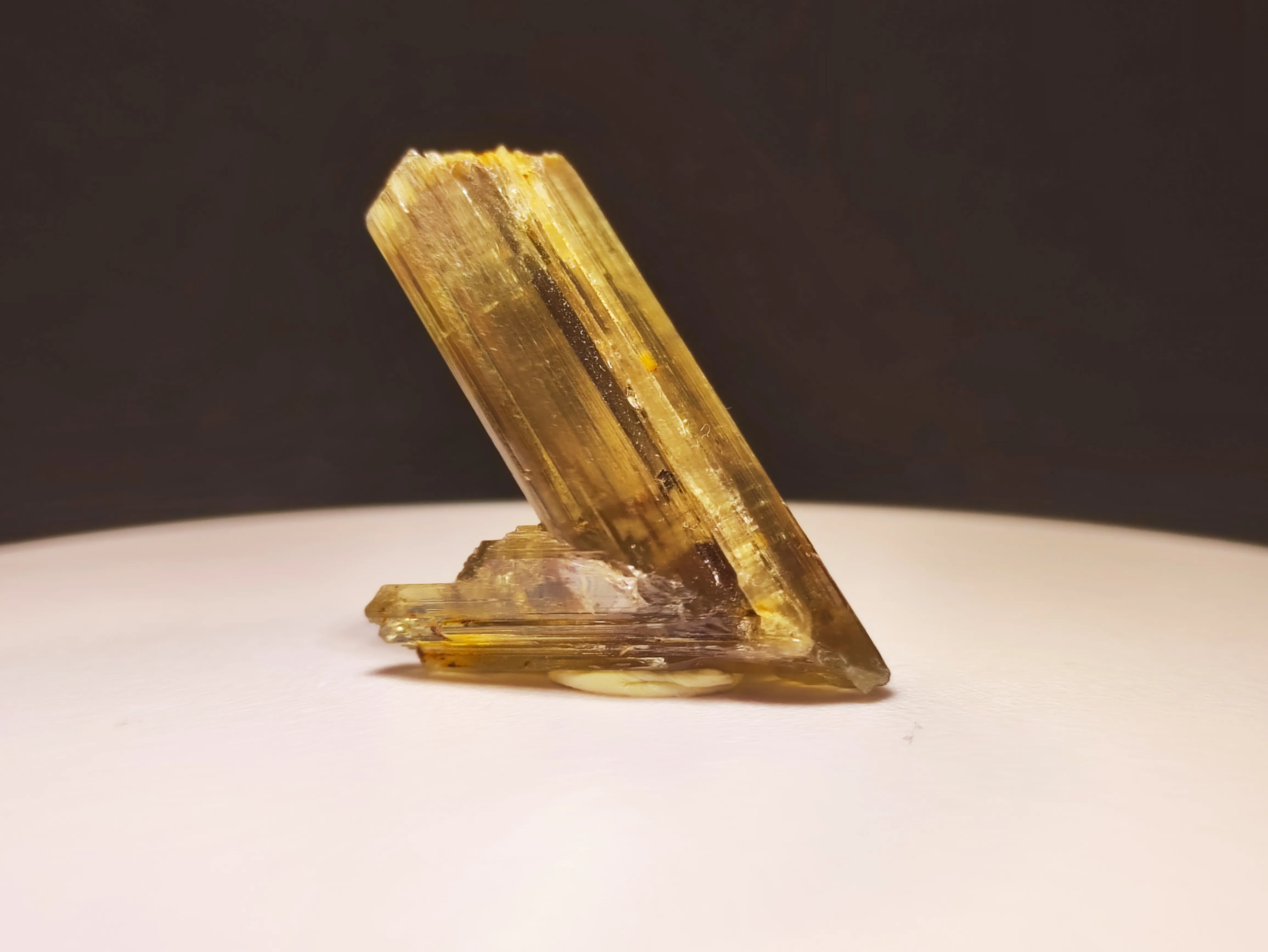 Natural Diaspore Crystal | Green Turkish Csarite - image 5