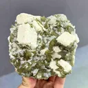 Natural Dolomite and Bicolor Calcite coexist comes from Anhui,Hunan 105*45*95MM - image 1