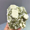 Natural Dolomite and Bicolor Calcite coexist comes from Anhui,Hunan 105*45*95MM - image 4