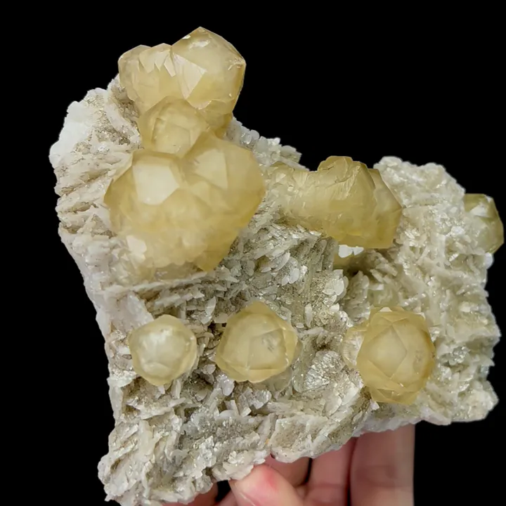 Natural Dolomite and Calcite,Mineral Specimen:GUIZHOU (120*98*50mm) - image 3
