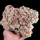 Natural Dolomite and Red Quartz, Mineral Specimen:Jiangxi,China (200*125*85MM) - image 3
