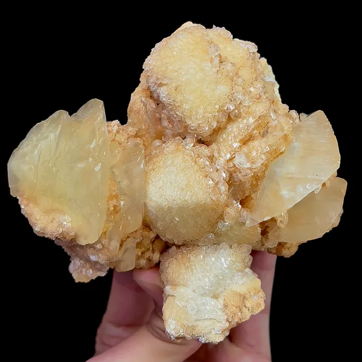 Natural Dragon Scale Calcite, Mineral Specimen:Daye,Hubei (110*110*45MM) image
