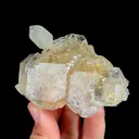 Natural Enhydro Fluorite and Quartz, Mineral Specimen: Huanggangliang,Inner Mongolia (85*60*35MM) - image 2