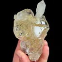 Natural Enhydro Fluorite and Quartz, Mineral Specimen: Huanggangliang,Inner Mongolia (85*60*35MM) - image 4