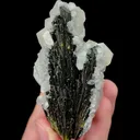 Natural Epidote and Calcite Mineral Specimen,High Quality Specimen,DAYE,HUBEI,CHINA(40*75*35mm) - image 5