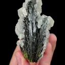 Natural Epidote and Calcite Mineral Specimen,High Quality Specimen,DAYE,HUBEI,CHINA(40*75*35mm) - image 2