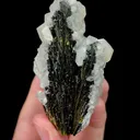Natural Epidote and Calcite Mineral Specimen,High Quality Specimen,DAYE,HUBEI,CHINA(40*75*35mm) - image 4