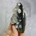 Natural Epidote and Calcite Symbiosis comes from Daye,Hubei 40*75*35MM - image 2