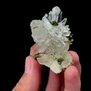 Natural Epidote and Crystal Cluster Mineral Specimen,High Quality Specimen,JINKOUHE,SICHUAN,CHINA(51*46*50mm) - image 5