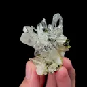 Natural Epidote and Crystal Cluster Mineral Specimen,High Quality Specimen,JINKOUHE,SICHUAN,CHINA(51*46*50mm) - image 2