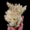 Natural Feather Calcite and Goethite Mineral Specimen,High Quality Specimen,ANHUI,CHINA(86*83*95mm) - image 2