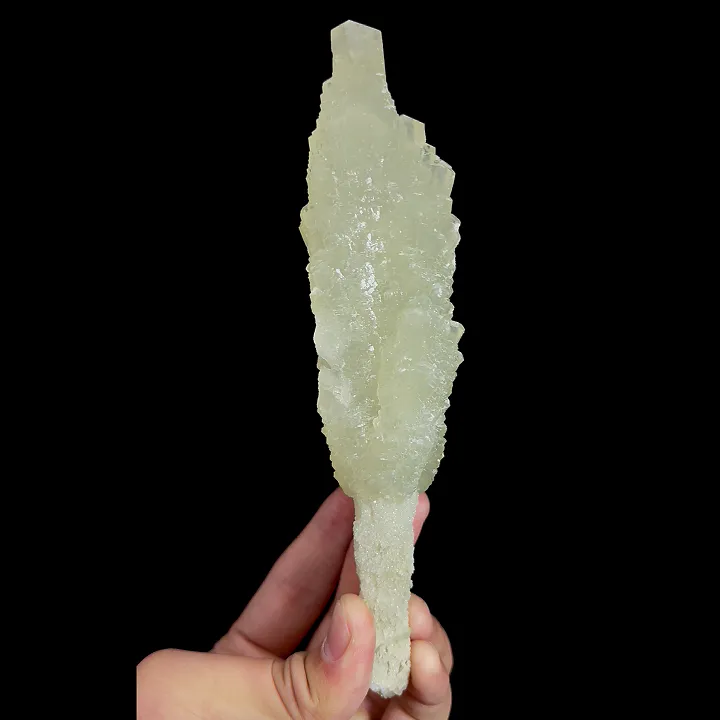 Natural Feather Calcite, Mineral Specimen:Fujian,China (45*35*180MM) image