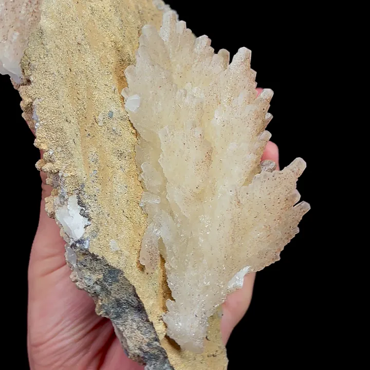 Natural Feather Calcite, Mineral Specimen:Guizhou,China (210*250*100MM) - image 4