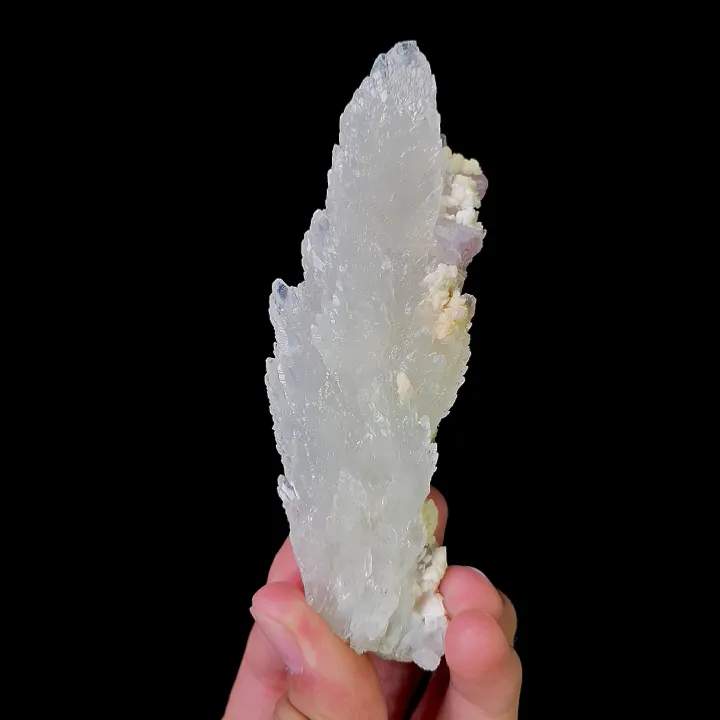 Natural Feather Calcite Mineral Specimen,High Quality Specimen:ANHUI,CHINA (30*28*120mm) image