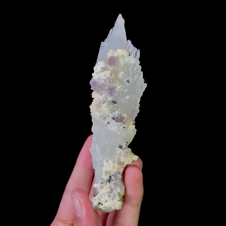 Natural Feather Calcite Mineral Specimen,High Quality Specimen:ANHUI,CHINA (30*28*120mm) - image 3