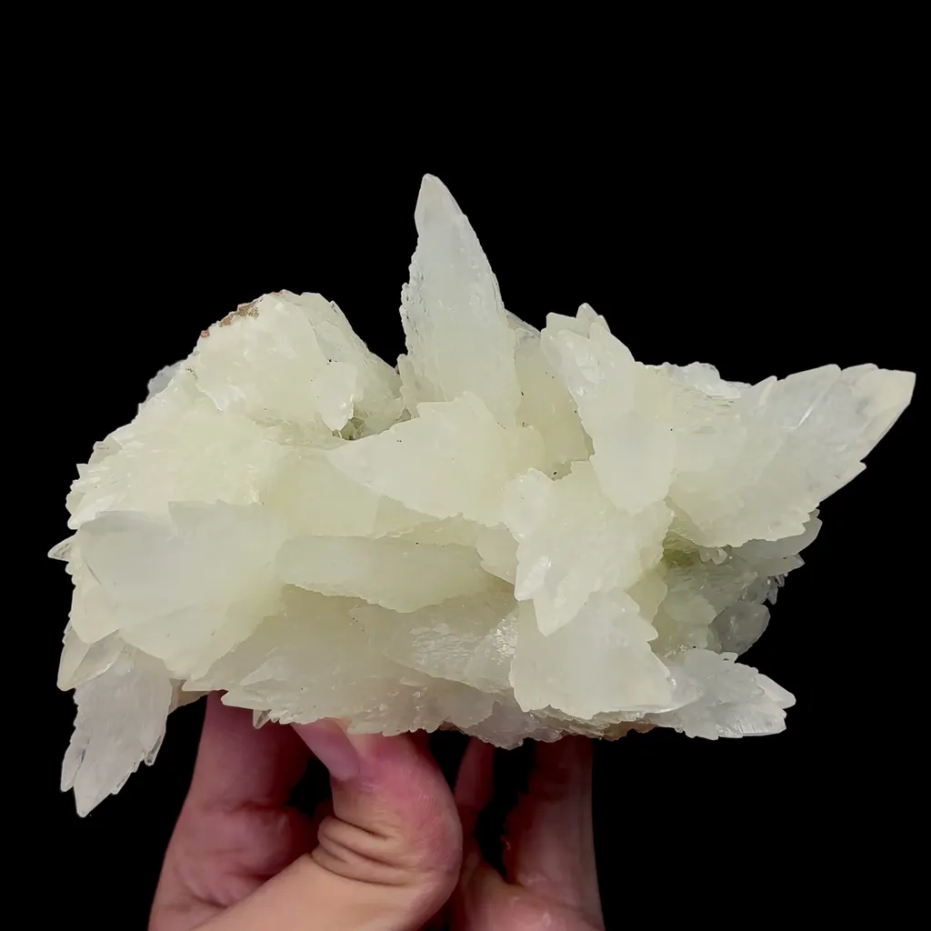 Natural Feather Calcite Mineral Specimen,High Quality Specimen,ANHUI,CHINA(134*71*76mm) - image 3