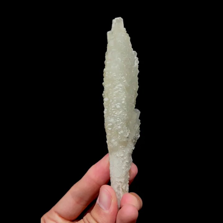 Natural Feather Calcite,Columnar Mineral Specimen: ANHUI China (30*140*25mm) - image 2