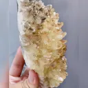 Natural Feather Fluorite comes from Anhui,China 65*55*145MM - image 4
