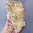 Natural Feather Fluorite comes from Anhui,China 65*55*145MM - image 3