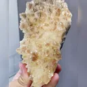Natural Feather Fluorite comes from Anhui,China 65*55*145MM - image 1