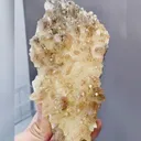 Natural Feather Fluorite comes from Anhui,China 65*55*145MM - image 6