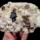 Natural Feldspar, Smoky Crystal and Fluorite Symbiosis Mineral Specimen,High Quality Specimen,FUJIAN,CHINA(145*80*52mm) - image 2