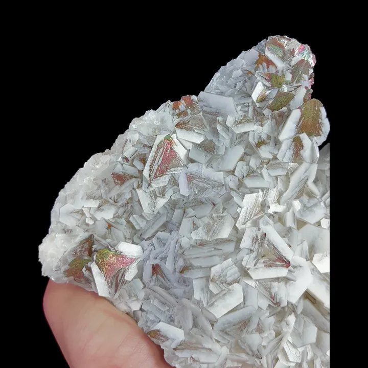 Natural Flake Calcite and Pyrite, Mineral Specimen: Fujian,China (140*115*70MM) - image 3