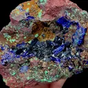 Natural Flaky Azurite Mineral Specimen,High Quality Specimen,ANHUI,CHINA(120*90*55mm) - image 2