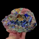 Natural Flaky Azurite Mineral Specimen,High Quality Specimen,ANHUI,CHINA(120*90*55mm) - image 1