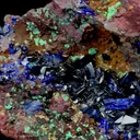 Natural Flaky Azurite Mineral Specimen,High Quality Specimen,ANHUI,CHINA(120*90*55mm) - image 3