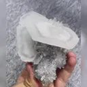 Natural Flaky Calcite and Crystal Quartz Cluster Symbiosis comes from Fujian,China 85*85*60MM - image 5