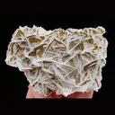 Natural Flaky Calcite and Pyrite Symbiosis comes from Fujian,China 95*60*25MM - image 3
